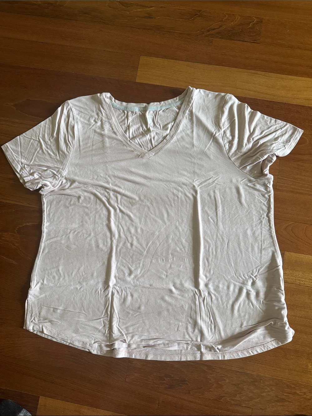 Women’s Light Pink V-Neck Tee